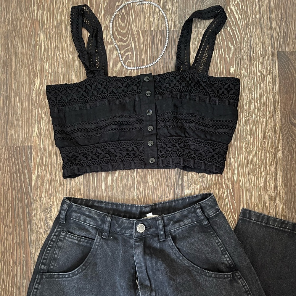 American eagle cropped top/bralette
